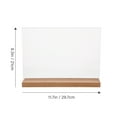 thumbnail image 4 of Sign Display Board Label Showing Stand Price Holder Tag Rack Display Board for Restaurant, 4 of 9
