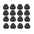 thumbnail image 1 of Self Adhesive Mini Caster Wheels Paste Universal Wheel 360° Rotation Sticky Swivel Pulley for Bins Wheels 16 PCS, Black, 1 of 8