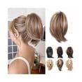 thumbnail image 1 of Extensions de Cheveux en Queue de Cheval avec Pince à Griffes Synthétiques Chignon Droit, 1 of 7