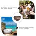 thumbnail image 3 of LOLIPPYY 1Pack Outdoor Round Spa Cover Waterproof Polyester Taffeta Protection, 3 of 6