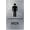 Brushed Aluminum, variant on ADA CENTRAL SIGNS - 6"X9" Mens Restroom Sign - ADA Compliant Tactile Graphics Grade 2 Braille Text Acrylic Wall Signs - Bathroom Door Placard Double Sided Tape Rest Room Sign for Business Apartment