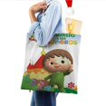 thumbnail image 4 of Charlie y los Números Bolso de tela con estampado de lienzo para mujer, bolsa de compras reutilizable y estética, con cremallera interior, regalo para mujer, 35 × 40 cm., 4 of 6