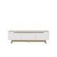 thumbnail image 5 of Mesa Para Tv Toulo Blanco y Fresno Virtual Muebles, 5 of 9