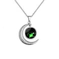 thumbnail image 6 of Moon Star Combination Pendant Necklace Jewelry,Starry Sky Glow Necklace for Girl, 6 of 16