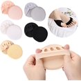 thumbnail image 5 of 5 Pairs Toe Topper Liner Socks Sponge Cushion No Show Women's Toeless Half Socks, 5 of 5