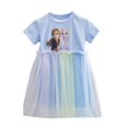 thumbnail image 1 of Vestido de fiesta de princesa para niñas, vestido de baile, disfraz de Anna, Elsa, Blancanieves, Cenicienta, ropa de carnaval, regalo de cumpleaños para niños de 2 a 8 años zhangmengya unisex, 1 of 2