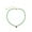 Green, variant on Miyuadkai Necklaces Peach Heart Simple Rice Beads Handmade Necklace Geometric Folding Beaded Necklace For Women's Daily Wear Jewelry Green One Size