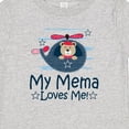 thumbnail image 4 of Inktastic Mema Loves Me Grandson Bear Boys Baby T-Shirt, 4 of 5