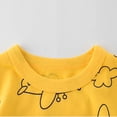 thumbnail image 2 of YTDSCS 1-9 Years Kids Boys Cotton T-Shirts Toddler Summer Crewneck Tees Pullover Bottoming Tops Baby Boys Cartoon Aircraft Short-Sleeved Shirts for 2-9 Years, 2 of 6