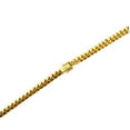 thumbnail image 4 of 10K Yellow Gold Solid Miami Cuban Link Chain Bracelet (6mm, 7"), 4 of 4