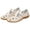 Beige, variant on Platform Sandals For Women Closed Toe Casual Comfy Breathable Slip On Summer Orthotic Boho Beach Vacation Shoes Beige Women Sandal