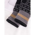 thumbnail image 6 of Deago Winter Touchscreen Gloves for Men Women Warm Fleece Lined Knit Elastic Cuff Texting Gloves for Cold Weather (Black), 6 of 9