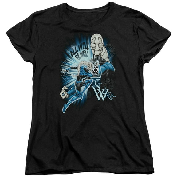 Green Lantern Saint Walker S/S Women's T-Shirt Black