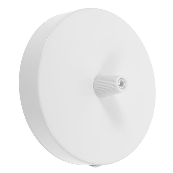 Hemobllo White Metal Ceiling Light Plate Decorative Mounting Bracket for Pendant Lights