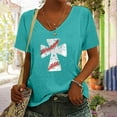 thumbnail image 2 of Camiseta sin mangas con cuello en V y estampado informal elegante para mujer OAVQHLG3B Store lin121212, 2 of 5