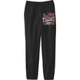 thumbnail image 3 of Back By Popular Demand Back To School Adult Black Jogger Pants-Small, 3 of 4