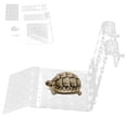 thumbnail image 2 of M Buder Plataforma Acrílica Para Tortugas Tamaño TB Transparente Acuario (16 cm / 6.3 in), 2 of 9