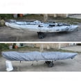 thumbnail image 4 of Housse de Kayak Imperméable Protection UV Housse de Kayak Extérieur Housse de Rangement Anti-Poussière Adaptée pour Bateau Kayak Canot SUP Planche à Pagaie, 4 of 8