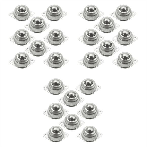 36 Pieces -15A Ball Transfers Universal Rotation Ball Conveyor Wheel Caster Roller 5/8 Inch