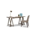 thumbnail image 2 of Simpli Home Sawhorse - Table - Rectangulaire - Gris Vieilli - base Gris Vieilli, 2 of 6