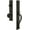 Timeless Bronze, variant on Grandeur 849188 Carre Solid Brass Rose Dummy "S" Grip Handleset - Brass