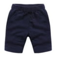 thumbnail image 2 of YTDSCS Kids Baby Boys Cotton Shorts Elastic Waist Knee Length Casual Five Pants Toddler with Pockets Solid Summer Jogger Shorts Pants for Boys 9 M-10Y, 2 of 9