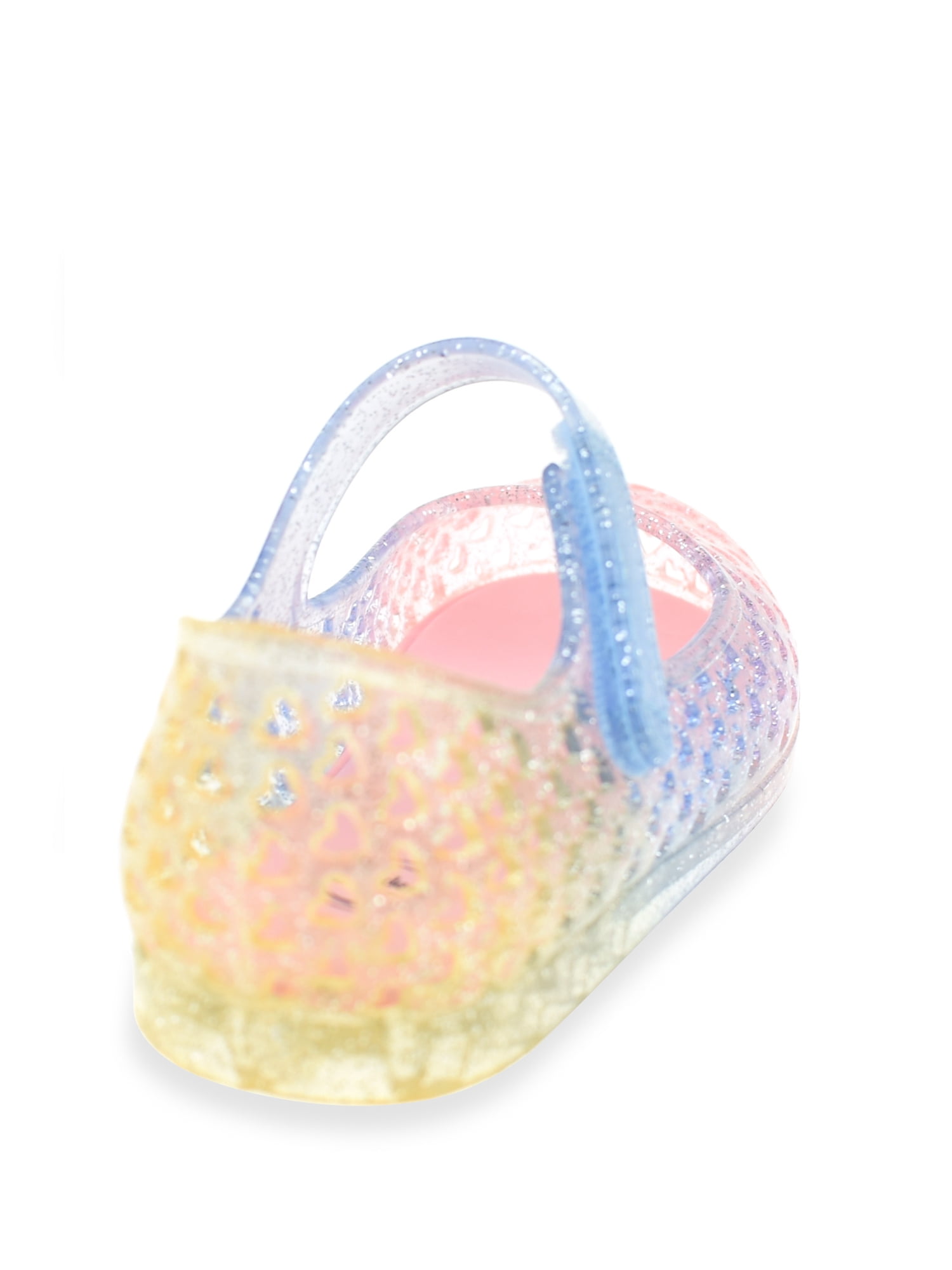 Wonder Nation Baby and Toddler Girls Mary Jane Jelly Shoes