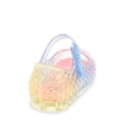 thumbnail image 5 of Wonder Nation Baby and Toddler Girls Mary Jane Jelly Shoes, 5 of 5