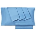 thumbnail image 2 of Empyrean Bedding  18"-24" Extra Deep Pocket Sheets Set - Ultra Soft Luxury Bed Sheet Set King - Calm Blue, 2 of 9