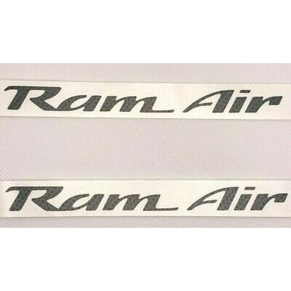 Universal Carbon Fiber Ram Air Decal Set Pontiac Firebird Trans AM G8