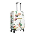 thumbnail image 3 of Daiia Pretty Floral With Leaves Luggage Cover, Thickened Washable Travel Luggage Covers, Elastic Unique Baggage Covers for 18-20 inch Luggage-Medium, 3 of 9