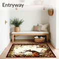 thumbnail image 3 of ODIKA 6' x 9' Machine Washable Non-Slip Area Rug, Traditional Stag High Traffic Rug, Brown, 60610, 3 of 7