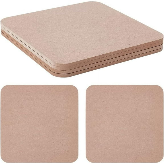 4Pcs Square Pottery Wheel Bat 25cm Ceramic Clay Throwing Bats Pottery Bats for Pottery Wheel Portable Clay Wedging Board with Built for Clay Crafts Arts Ceramics Pottery Tools