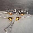 thumbnail image 3 of Conector De Manguera De Gas Propano perfecl Acoplador de 2 Tanques de Botellas de Gas con tipo de Rosca 72cm, 3 of 8