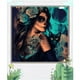 thumbnail image 5 of Kits de pintura de diamantes para adultos, 5D DIY, bordado de diamantes de imitación de cristal, lienzo de punto de cruz, decoración de pared (chica gata), 5 of 5