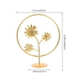 thumbnail image 2 of YSNOOWE De De Hierro Dorado Hoja Para Y Natural, 2 of 8