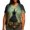 Multicolor top 5, variant on jobturf Halloween Shirts for Women Plus Size Short Sleeve Crew Neck Graphic Tees Holiday Party Festival Loose Fit T Shirt XL