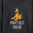 thumbnail image 3 of Mickey & Friends - Man's Best Friend - Women's Lightweight French Terry Long Sleeve Shirt, 3 of 5