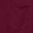 thumbnail image 7 of BRGZLK Mens Quarter Zip Blouses Summer 2026 Casual Color Block Waffle Knit Moisture Wicking Tops Short Sleeve Turn-Down Collar Dressy Golf Shirts Wine XL, 7 of 7