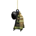 thumbnail image 1 of Wosthever Colgante de bombero de acrílico personalizado para árbol de Navidad, adorno para el hogar, decoraciones de ambiente Kits de decoración para fiestas No. 4 Wosthever HA043235-05, 1 of 6