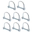 thumbnail image 1 of 8pcs Wire Lock Pin Heavy Duty Safety Coupler Pin Shaft Locking Hitch Pin, 1 of 4