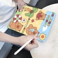 thumbnail image 4 of Tuohive Cartoon Capybara iPad Case for Air4/5/6 (Pro 2018 11in) 10.9in Auto Wake Sleep TPU Smart Stand Back Cover with Pencil Holder, 4 of 9