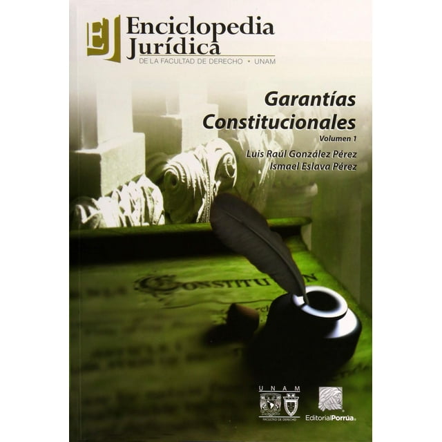 Garantías constitucionales Volumen 1 Editorial Porrúa 9786070929526