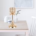 thumbnail image 3 of Elegante soporte de candebro de cristal Adorno romántico Centro de Lámpara de de para boda Té Luz Café Cena Banquete 115x245 cm Baoblaze porta vela, 3 of 8