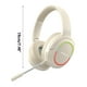thumbnail image 4 of Auriculares Bluetooth, Auriculares inalámbricos, Auriculares Bluetooth supraaurales L800 con iluminación LED, Auriculares inalámbricos plegables de baja latencia con micrófono y función de respiración, 4 of 4