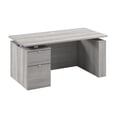 thumbnail image 1 of Scranton & Co Engineered Wood 60W Standing Desk with File Cabinet in Gray, 1 of 8