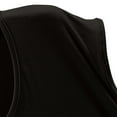 thumbnail image 6 of Yubnlvae Women's V-Neck Modal Tank Top – Lightweight Breathable Sleeveless Tee, Loose Fit Stretchy Basic for Summer & Under Dresses (Black | L), 6 of 7