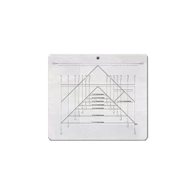 Flying Geese Trim Cutting Ruler Triangular Quilted Patchwork Ruler--1Pc