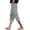 Gray, variant on Women's Sweatpants Petite Short Length Women's Summer Lightweight Linen Solid Tie Waist Side Button Pocket Capri Pants Comfortable High Waisted Casual Cropped Pants for Women Stylish and Breathable