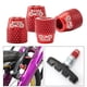 thumbnail image 5 of 4x Pastillas de freno de bicicleta Tornillos Zapatas de aleación de aluminio Pernos fijos Instalación de pastillas de bloqueo rojo, 5 of 9